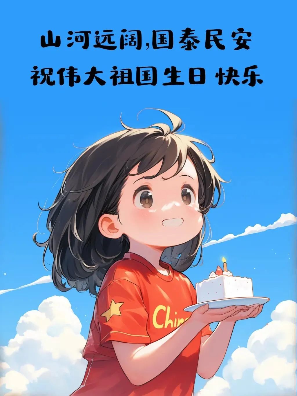 “²⁰²⁴/₁₀.₀₁ᵕ̈ 国庆节，朋友圈早安文案 ”-5588-1