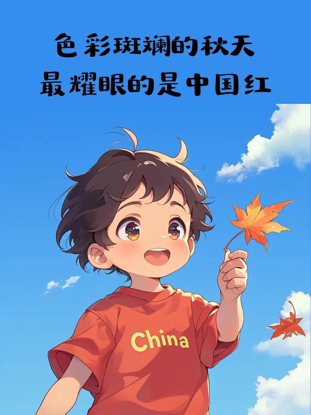 “²⁰²⁴/₁₀.₀₁ᵕ̈ 国庆节，朋友圈早安文案 ”-5588-2