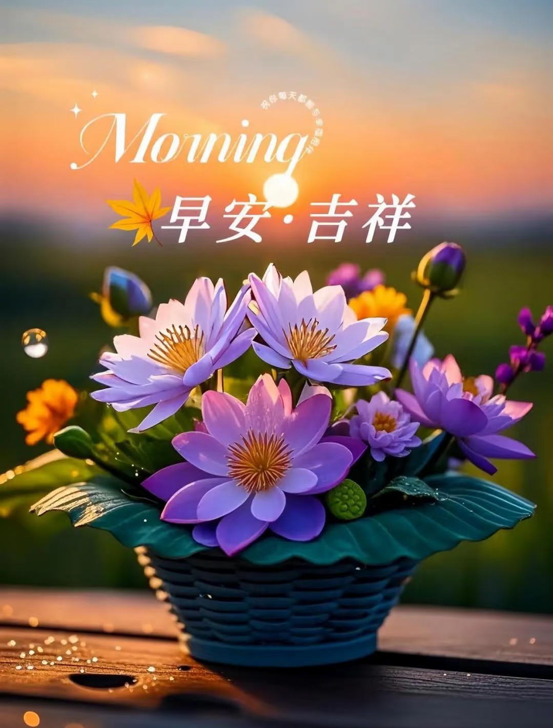 “₀₆.₁₁早安朋友圈祝福文案，周三愉快，开启元气满满的美好一天！”-5684-2