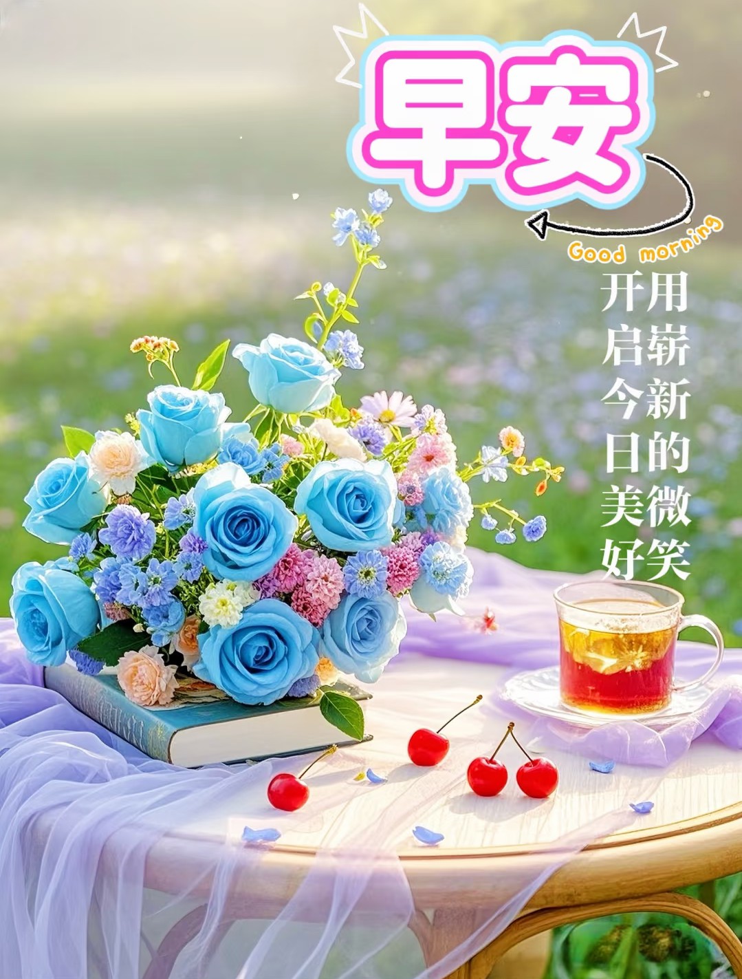ᰔᩚᐝ²⁰²⁵/₀₆.₀₆6月6日六六大顺早安祝福文案和美图！祝高考学子「金榜题名」～Best wishes!-5689-3