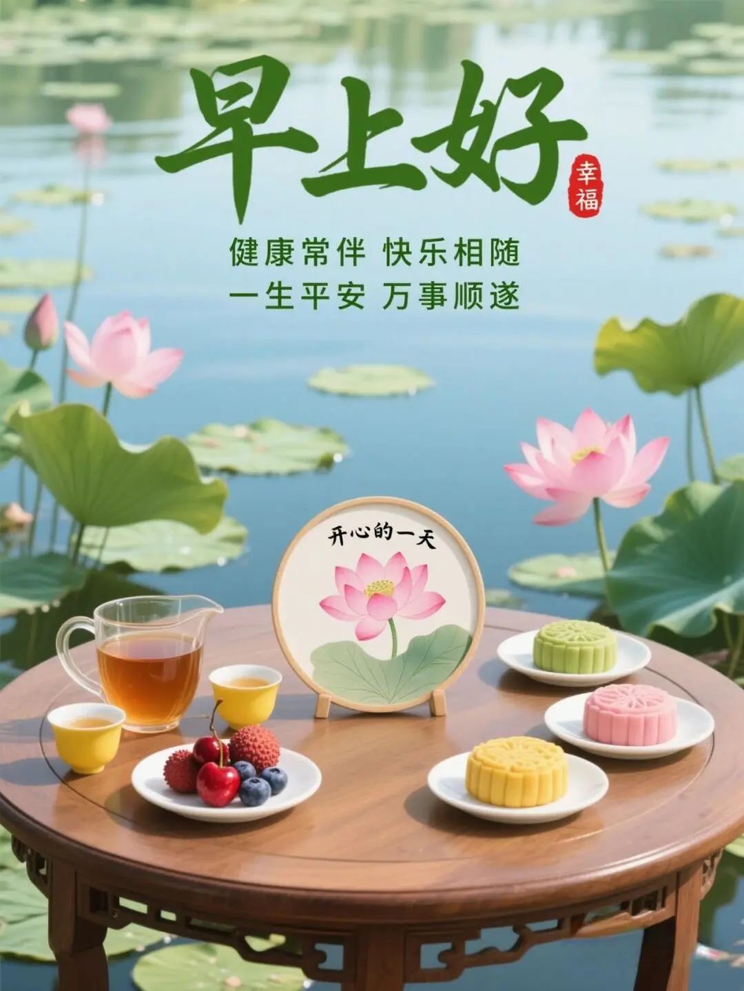 ᰔᩚᐝ²⁰²⁵/₀₆.₀₆6月6日六六大顺早安祝福文案和美图！祝高考学子「金榜题名」～Best wishes!-5689-5