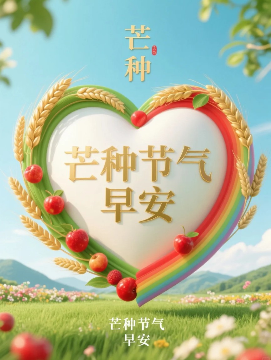 原创首发：你想要的芒种节气最治愈美图与早安祝福语，来了！-5690-2
