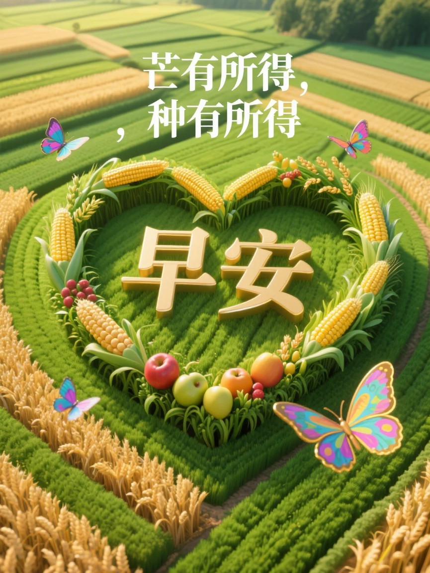 原创首发：你想要的芒种节气最治愈美图与早安祝福语，来了！-5690-3