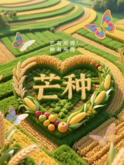 原创首发：你想要的芒种节气最治愈美图与早安祝福语，来了！-5690-5