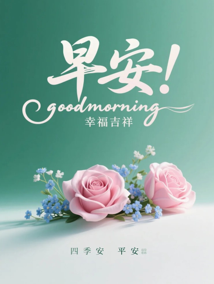 “「早安」朋友圈一定要这样发，没有舍得屏蔽你”~🧡原创首发早安美图-5692-6