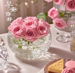 “适合夏日早安发的，元气满满的一天！”-5722-1