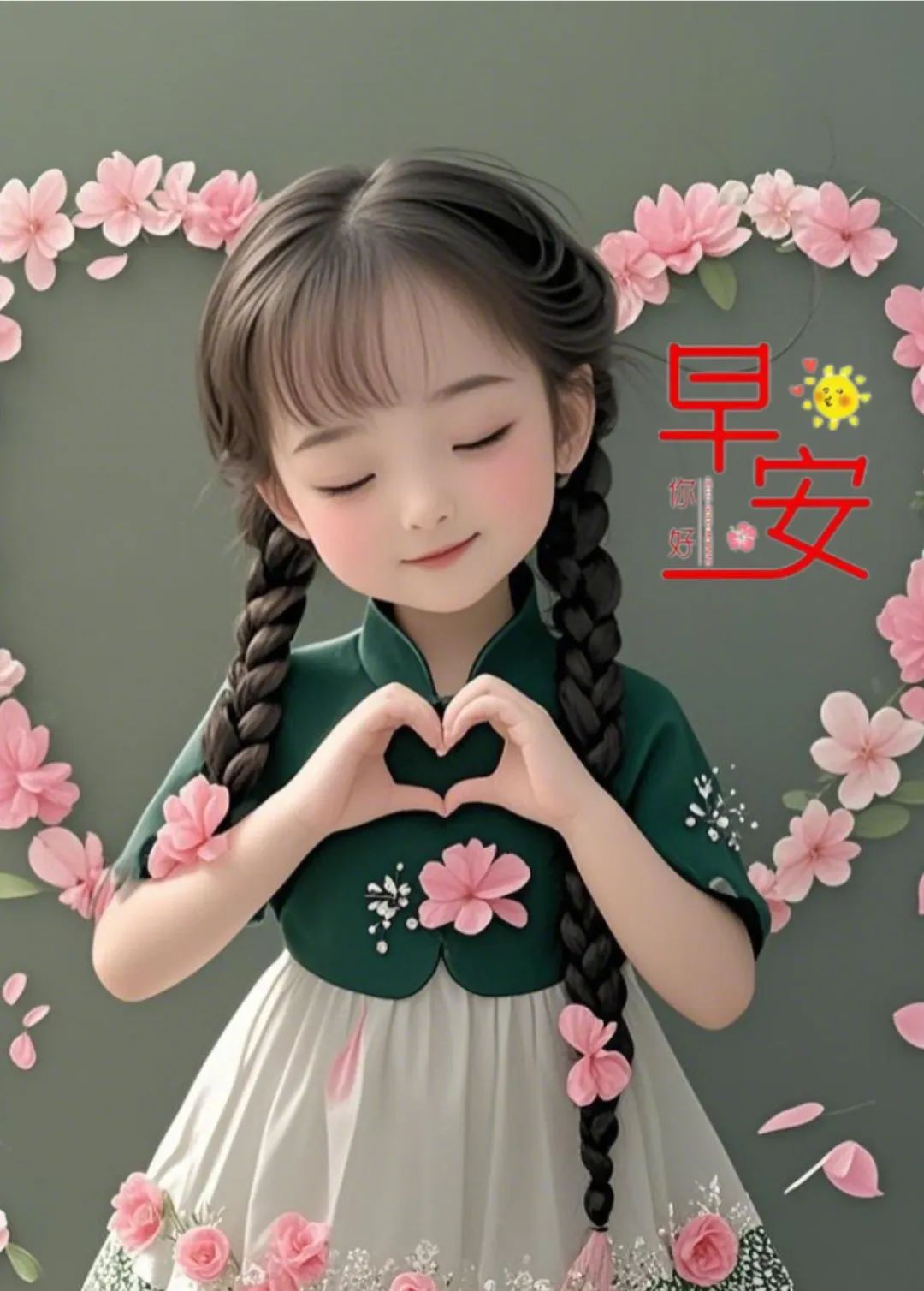 “春天早上起来这样发，去笑死朋友圈（ 加强封神版）”Ⅱ原创首发敲可爱又美丽早安头像-5795-1
