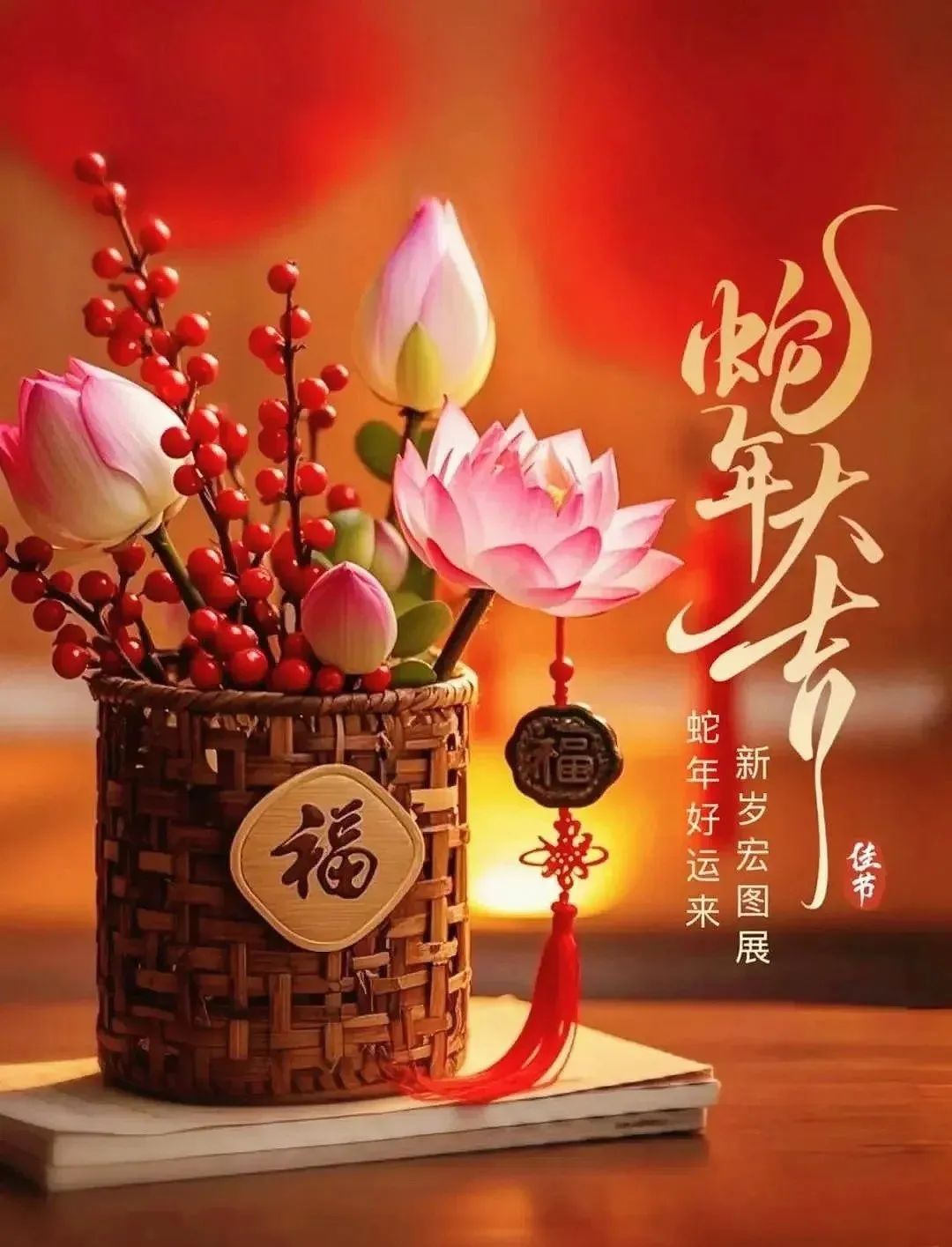 正月二十九：愿你九九吉祥，岁岁如意，早安吉祥！-5820-6