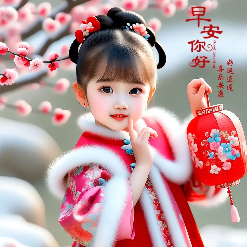 “早上起来这样发，去笑死朋友圈2.0”Ⅱ敲可爱又美丽原创早安头像-5874-3