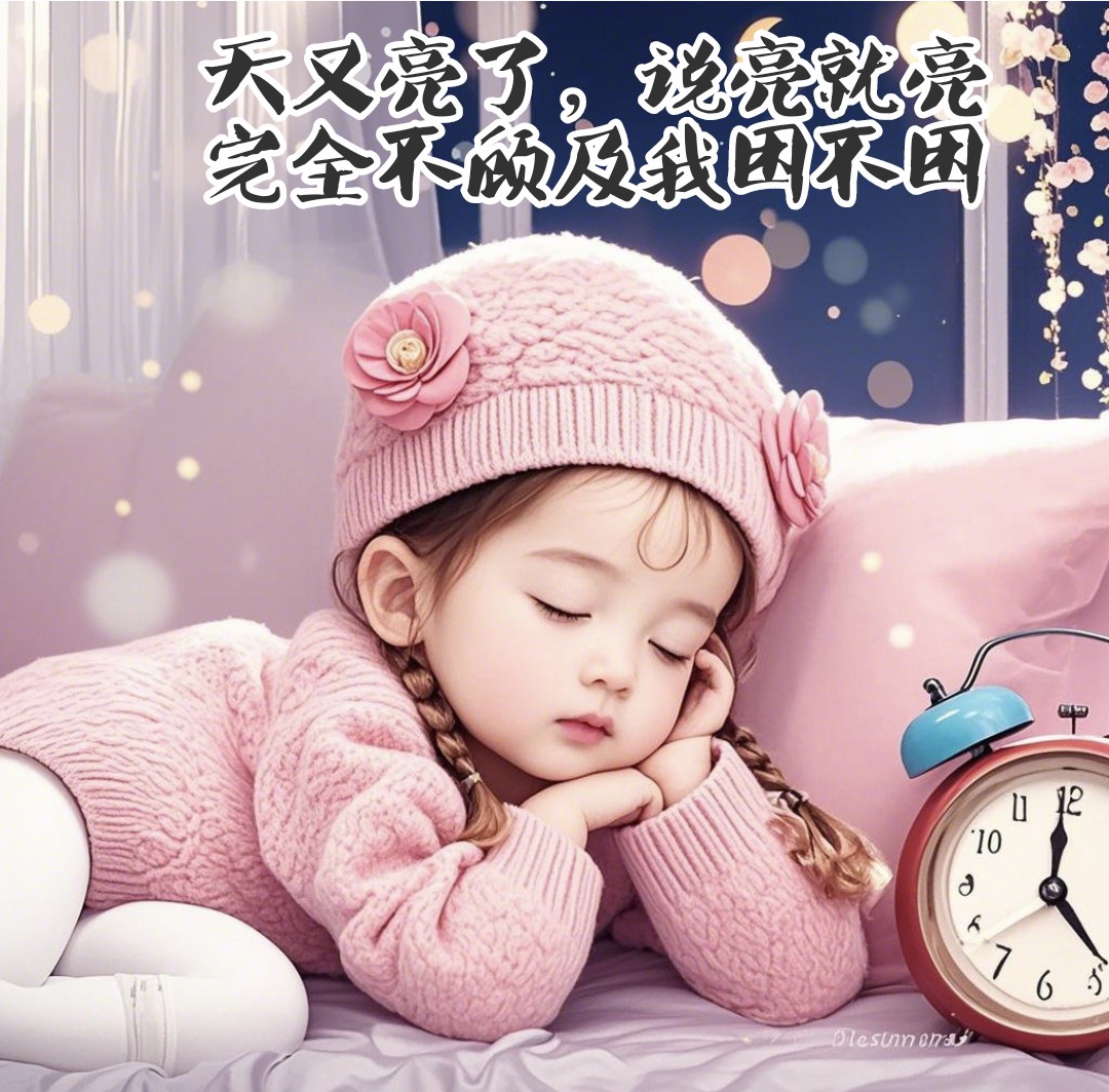 “早上起来这样发，去笑死朋友圈2.0”Ⅱ敲可爱又美丽原创早安头像-5874-10