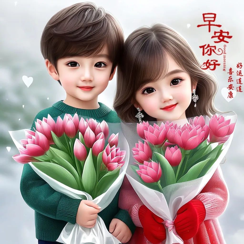 “比早安更撩的情话”//2025最强能量好运连连迎新春情侣头像-5876-6