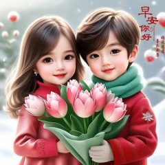 “比早安更撩的情话”//2025最强能量好运连连迎新春情侣头像-5876-9