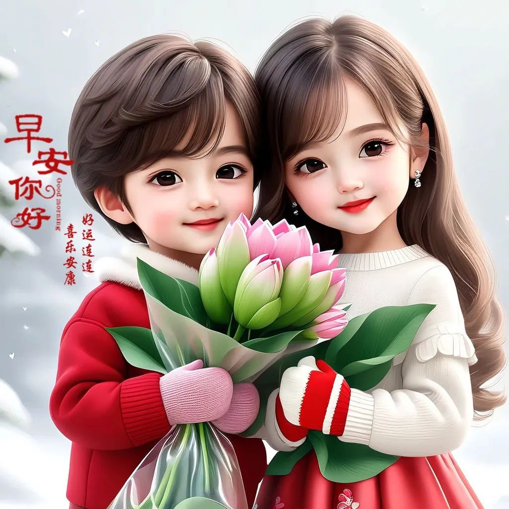 “比早安更撩的情话”//2025最强能量好运连连迎新春情侣头像-5876-10