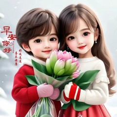 “比早安更撩的情话”//2025最强能量好运连连迎新春情侣头像-5876-10