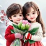 “比早安更撩的情话”//2025最强能量好运连连迎新春情侣头像-5876-10