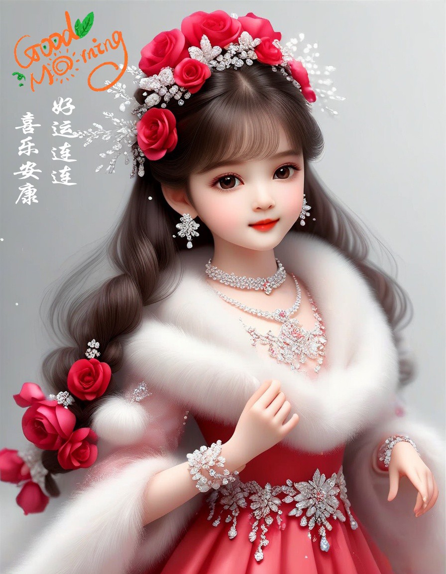 “早上起床了，这样发圈，没人舍得屏蔽你”|原创首发旺运“早安”头像-5919-4