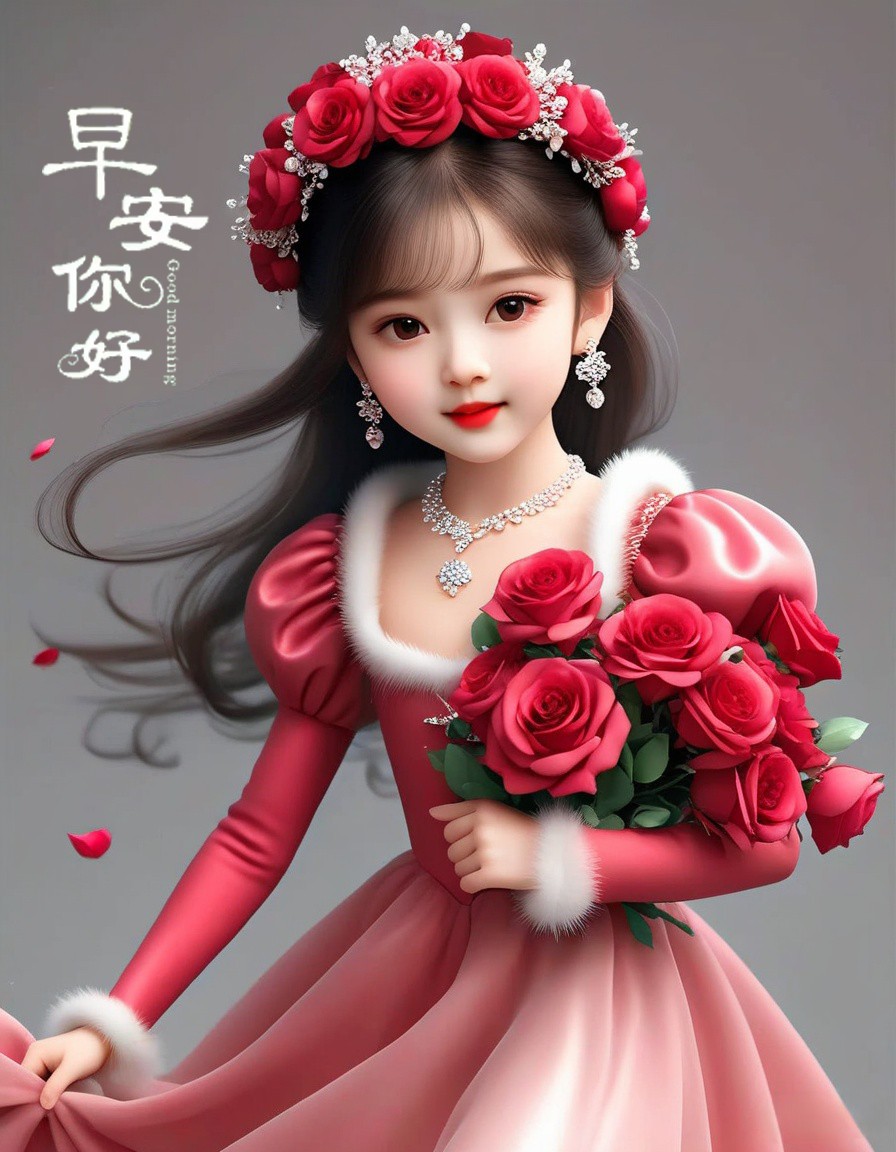 “早上起床了，这样发圈，没人舍得屏蔽你”|原创首发旺运“早安”头像-5919-6