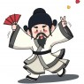 题图-“²⁰²⁴/₁₁.₁₀李白：早安朋友圈文案已送达”