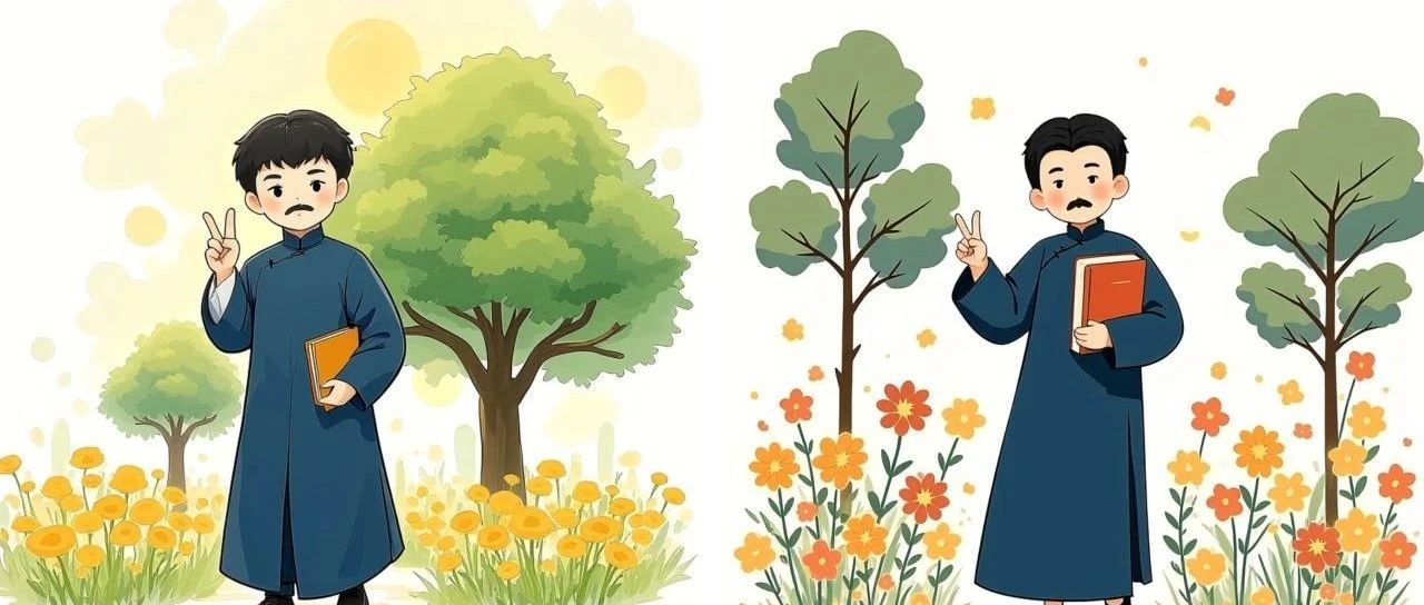 题图-“²⁰²⁴/₁₁.₁₄鲁迅：今天我来了-属于你的早安问候”