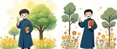 题图-“²⁰²⁴/₁₁.₁₄鲁迅：今天我来了-属于你的早安问候”