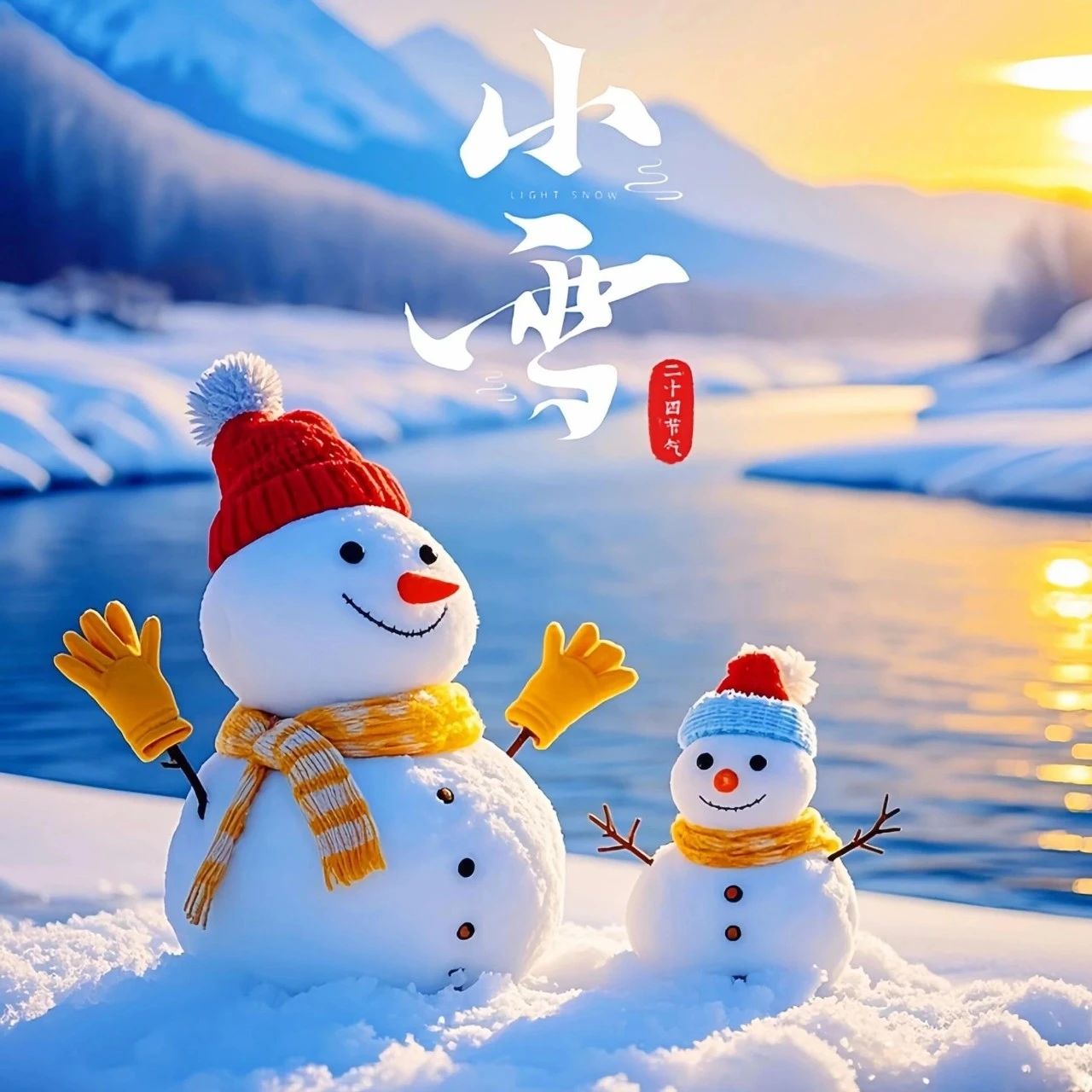题图-²⁰²⁴/₁₁.₂₂ ᵕ̈ 周五早安今日小雪:“久雨重阳后，清寒小雪前，注意添衣、保暖”