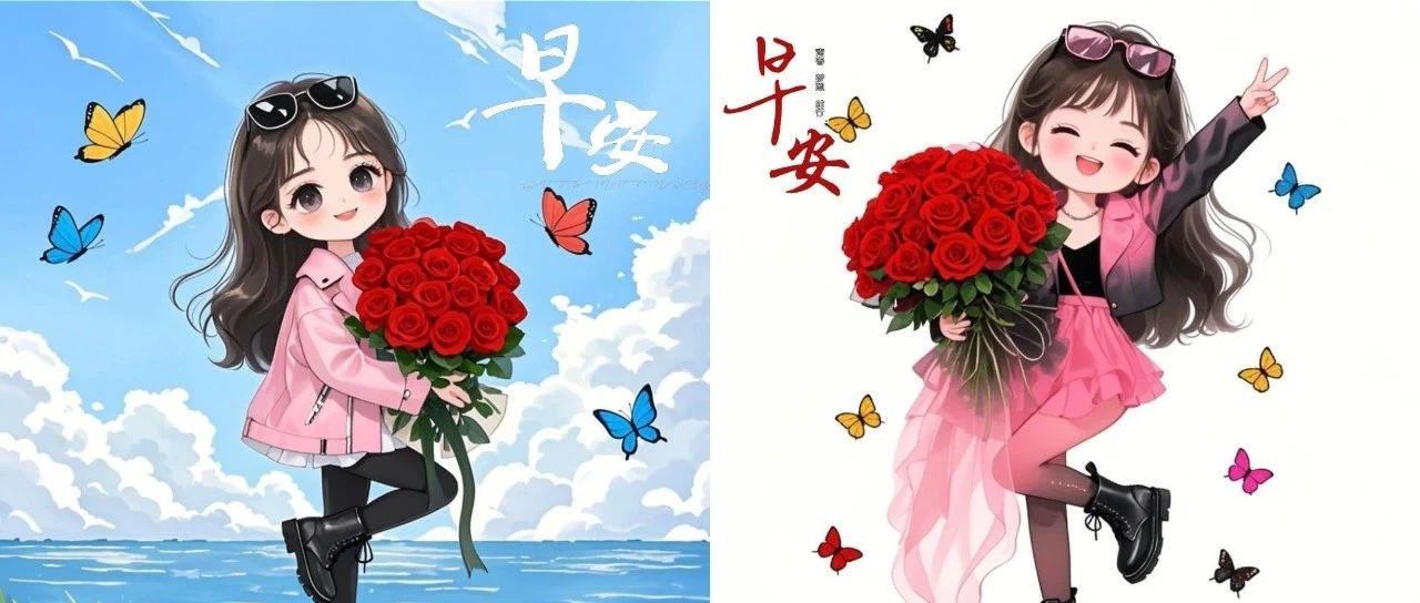题图-“早安撩他一句，让他想你一整天”
