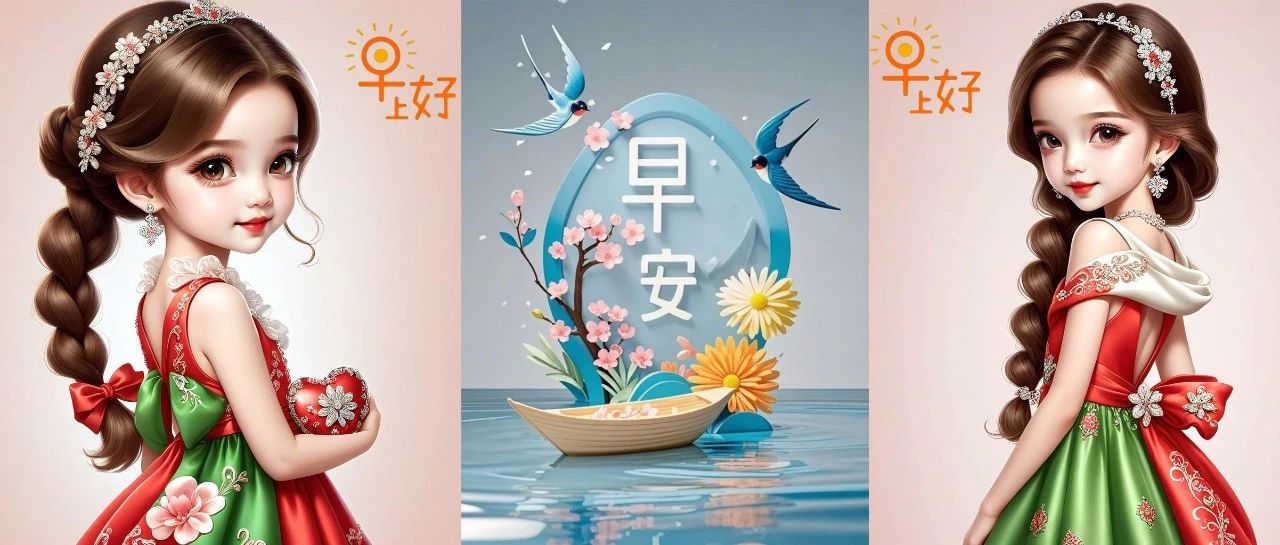 题图-“人间四月天，早安朋友圈这样发，没人舍得屏蔽你”
