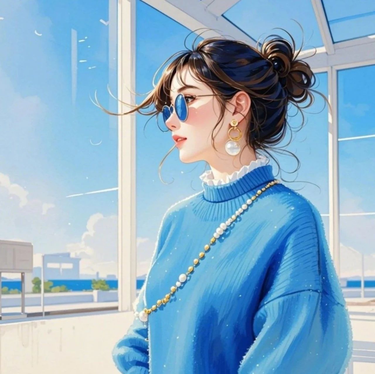 题图-“年后离家上班这样发，没有人舍得屏蔽你”